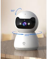 Cámara IP PTZ 5MP Jooan, monitor de bebé Wifi 5G, vigilancia inteligente con seguimiento automático y visión nocturna a color.
