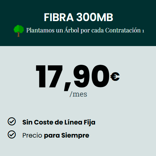 FIBRA 300MB