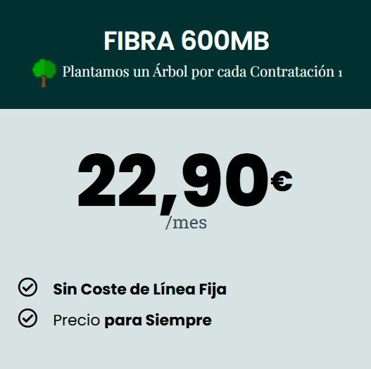 FIBRA 600MB